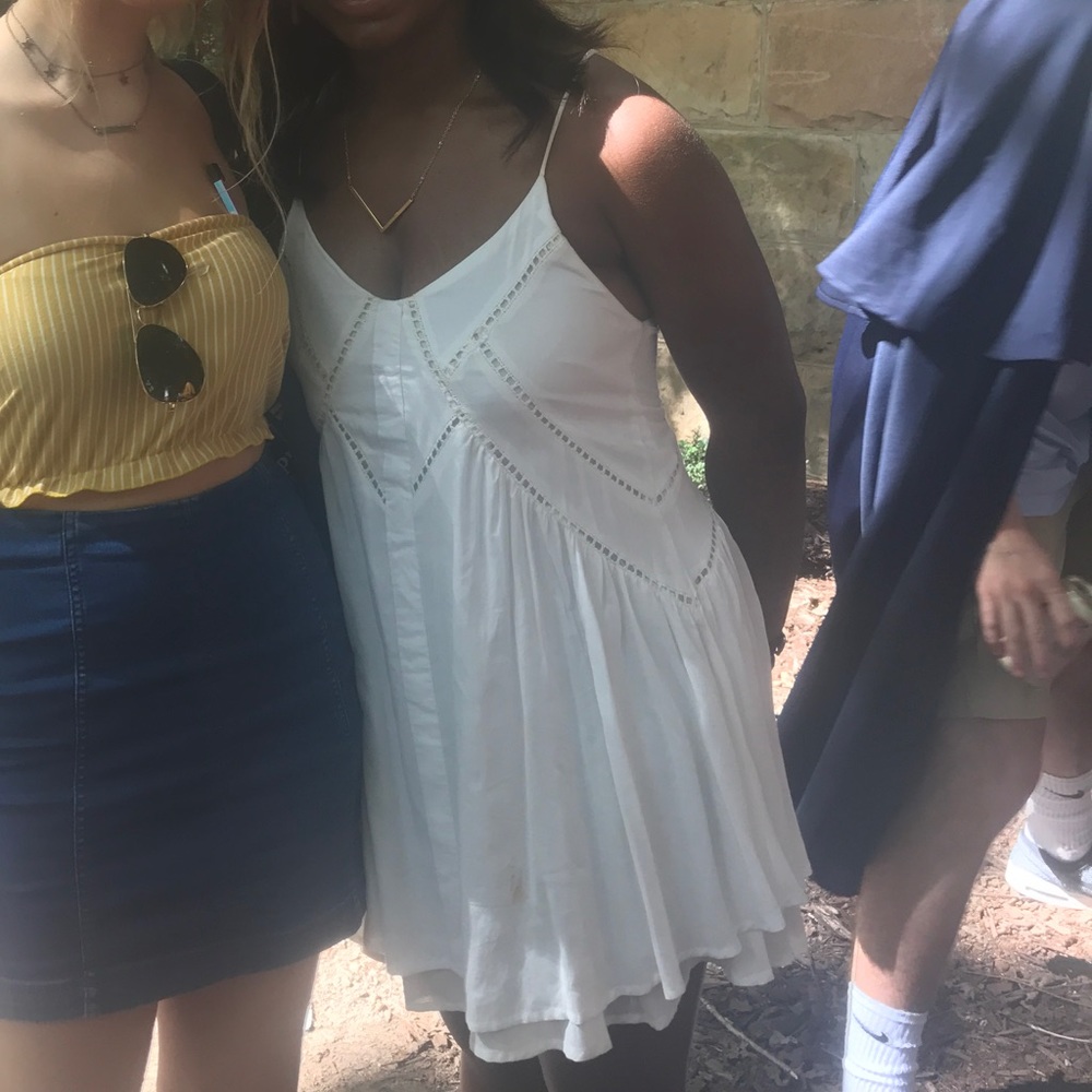 White dress